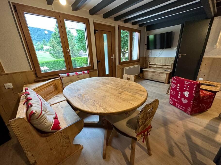 Charmant Chalet Le Bouton D'Or Villa Métabief Dış mekan fotoğraf
